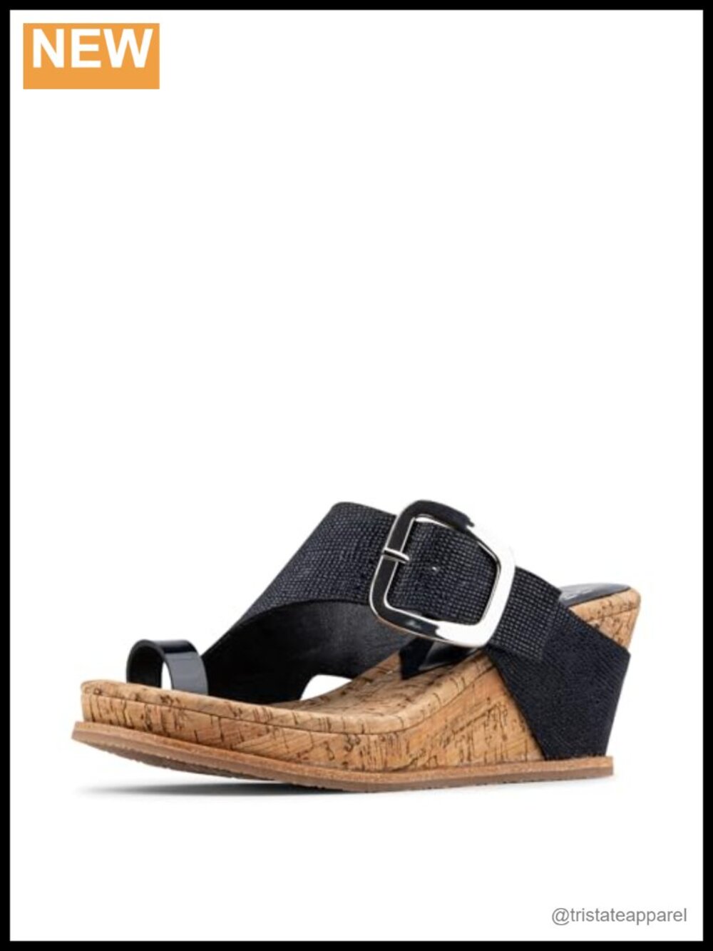 Women's Comfortable Platform Wedge Sandals Faux Leather Memory Foam Insole